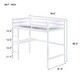 preview thumbnail 7 of 40, Twin Loft Bed with Built-in Desk - Study/Sleep Combo