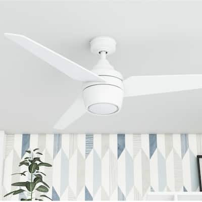 Honeywell Eamon White 52-inch LED Ceiling Fan with Remote Control