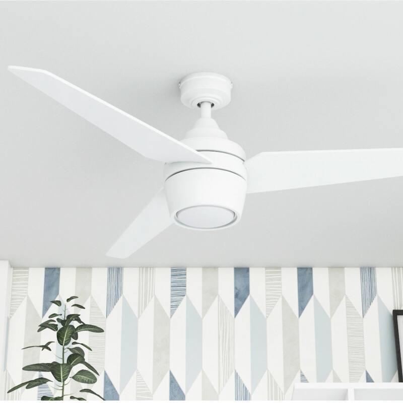 Honeywell Eamon White 52-inch LED Ceiling Fan with Remote Control