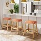 preview thumbnail 70 of 124, Robias 24.5" Rattan Rectangular Counter Stool