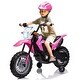 preview thumbnail 1 of 21, Kids Ride on Motorcycle Pink