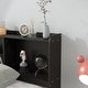 preview thumbnail 5 of 48, Espresso Twin Bed with Trundle, Drawers, and Bookcase Headboard