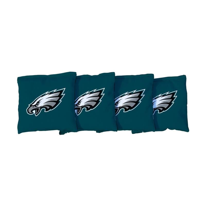 Philadelphia Eagles NFL Green Cornhole Bags - Corn Filled