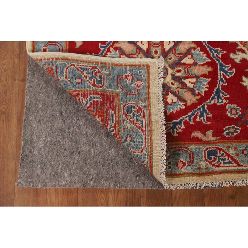 Kazak Oriental Area Rug Handmade Wool Carpet - 6'2" x 9'1"