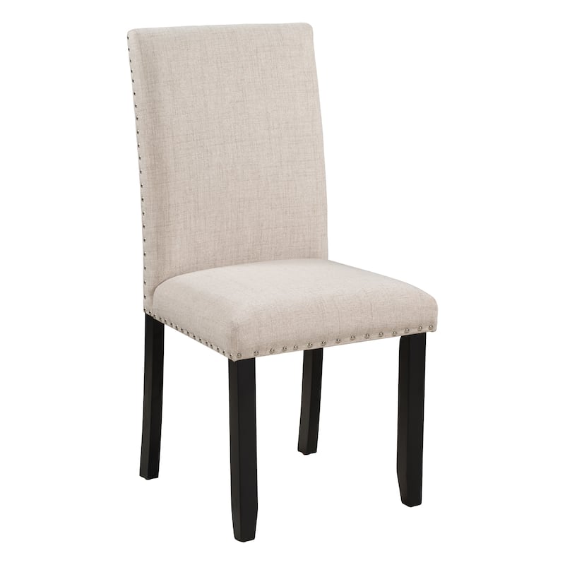 Faux Marble 5-Piece Dining Set with 4 Cushion Chairs