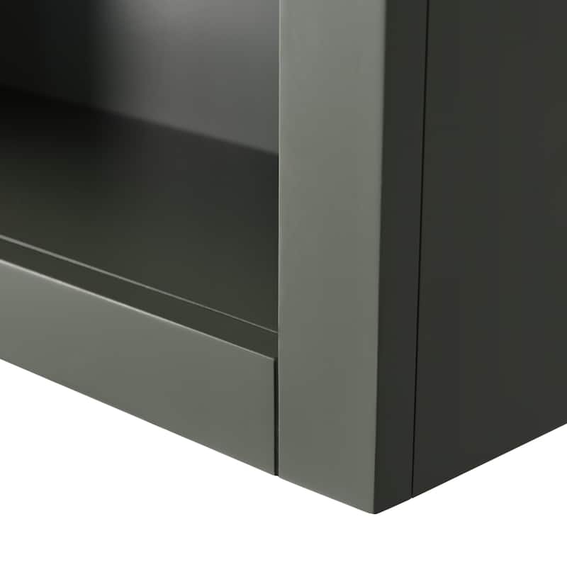Vanity Art 24 "Wall Mounted Bathroom Storage Cabinet with Soft Close Doors