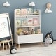 preview thumbnail 5 of 14, Kids' Bookshelf Book Organizer with Toy Storage Bin