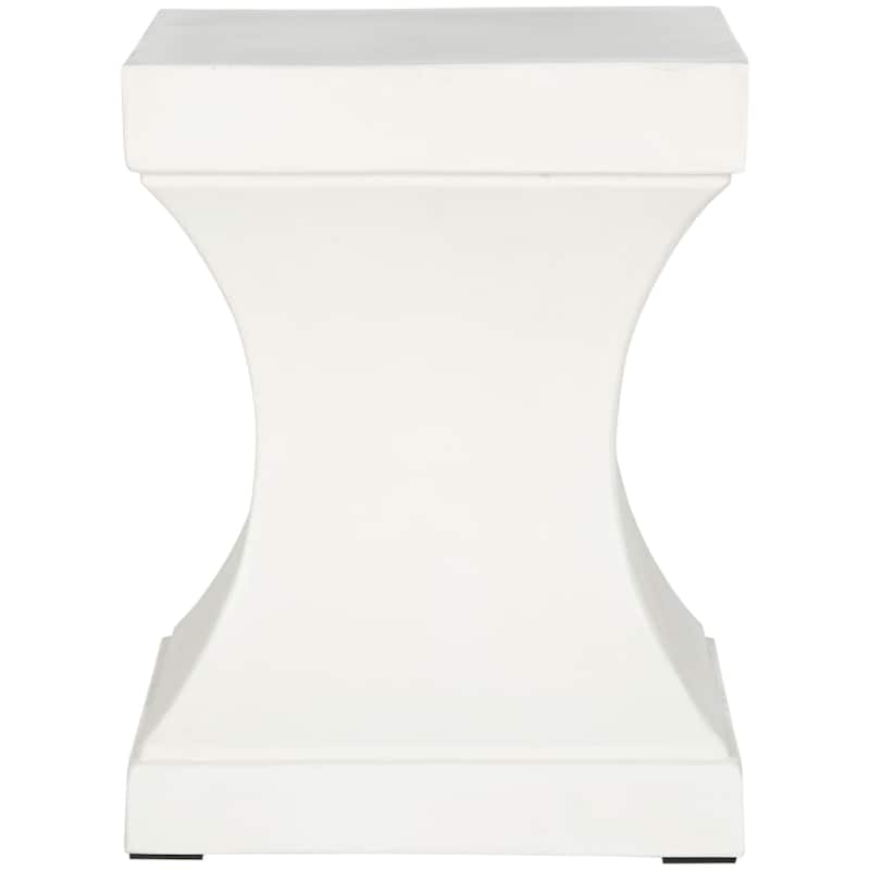 SAFAVIEH Selvaggia Concrete Indoor/ Outdoor Accent Table - 13.7"x13.7"x17.7" - 14Wx14Dx18H