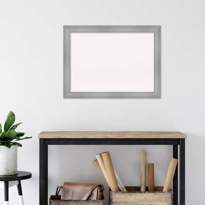 Flair Framed White Corkboard Bulletin Board