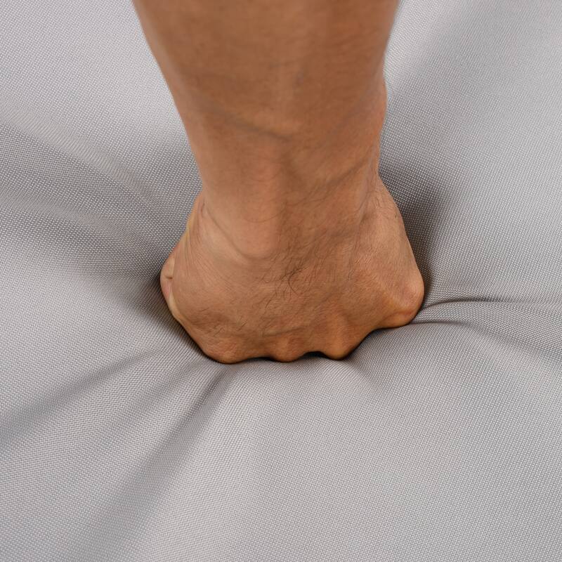 Roomfitters Outdoor Dining Chairs Set of 2, Acacia Wood Frame with Wicker Accents and Cushions, Weather-Resistant