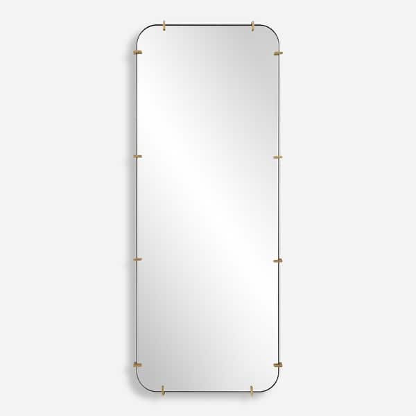 slide 2 of 7, Uttermost Pali Industrial Dressing Mirror - 73.5'' H X 29.375'' W X 2.5'' D