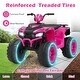 preview thumbnail 10 of 36, 24V Kids Ride-On Electric ATV with Wireless Connection for Toddlers 3-8 Years Old - 42" x 25" x 29"