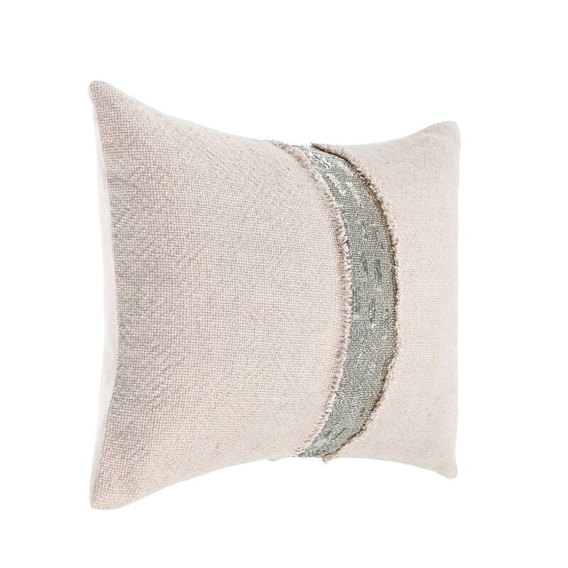 Villa by Classic Home Lira Linen Blend Throw Pillow