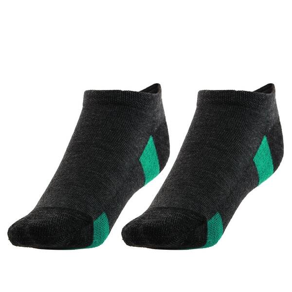 Shop Girl Basketball Quarter Stockings Stretchy Cushioned Sport Ankle Socks Teal Pair Overstock 17645095