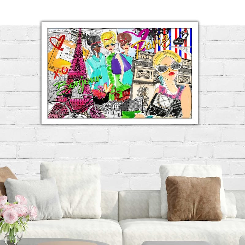 "Take Me to Paris" by Jodi Print on Acrylic