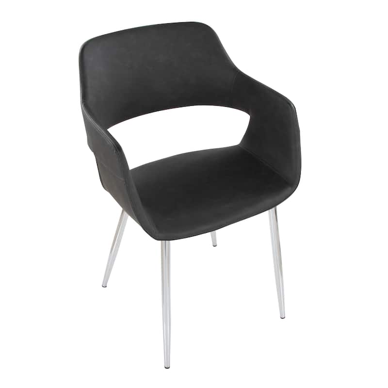 Porch & Den Vallen Dining Chair with Metal Legs (Set of 2)
