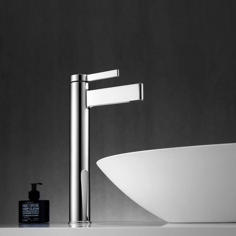 Vinnova Oviedo Single Hole Lever Vessel Bathroom Faucet