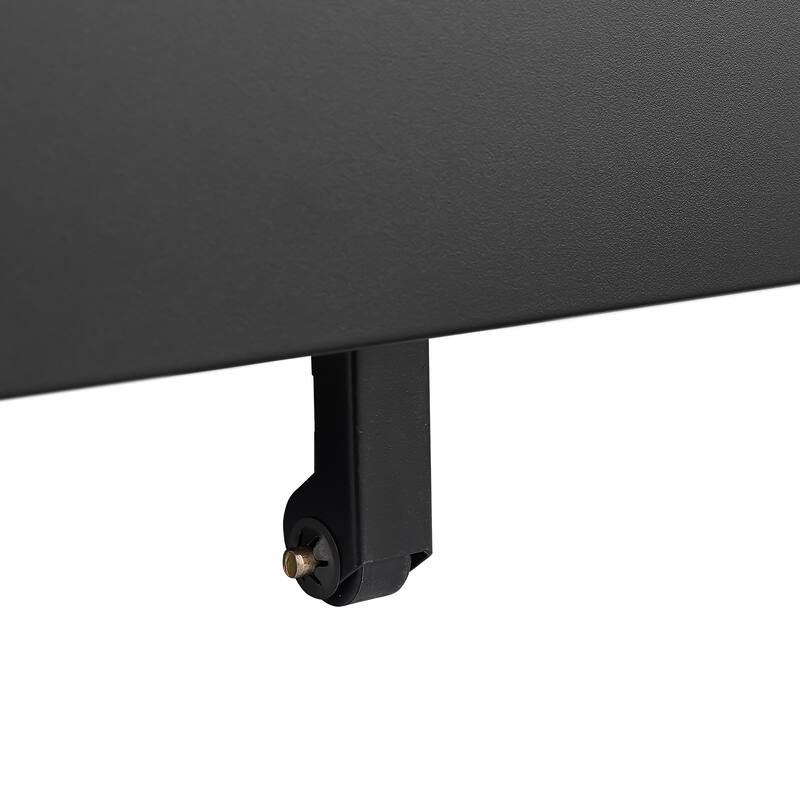 Modern File Cabinet Mobile File Cabinet Steel File Cabinet with 2 Drawers and Lock for Home Office, White