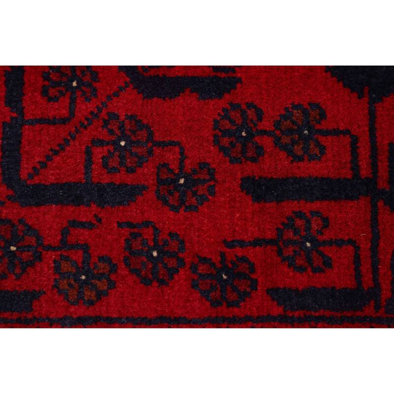 ECARPETGALLERY Hand-knotted Finest Khal Mohammadi Red Wool Rug - 5'7 x 8'4