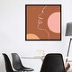 preview thumbnail 3 of 16, iCanvas "Femme No44 Square" by Blek Prints Framed Canvas Print