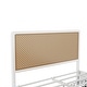 preview thumbnail 5 of 10, Queen Size Metal Platform Bed with 2 Drawers Under-Bed,Lodge Design
