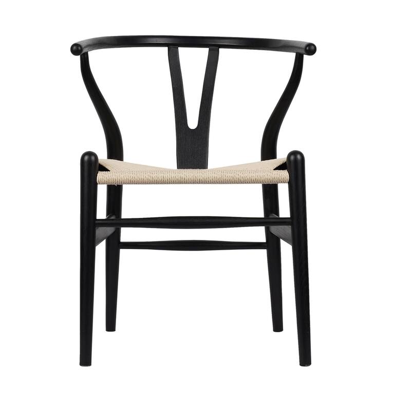 Wish bone Solidwood Dining Chair Woodcord Chair ( set of 4)