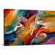 preview thumbnail 1 of 9, GreatBIGCanvas "Free To Be" Colorful Canvas Wall Art