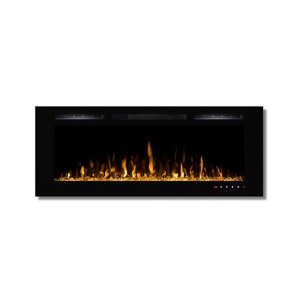 Shop Regal Flame Fusion 50 Built In Ventless Recessed Wall Mounted Electric Fireplace Better Than Wood Fireplaces Multi Color On Sale Overstock 30655622