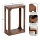 preview thumbnail 35 of 37, Kate and Laurel Dahl Wood Slim Side Table