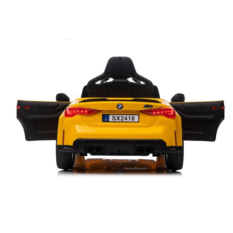 12V Ride On Toy Car for Kids with Remote Control and LED Light