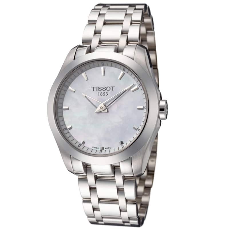 Tissot Women's Counturier Mother of pearl Dial Watch - T0352461111100 - Mother of pearl - 6 (36)