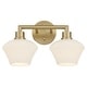 preview thumbnail 5 of 5, Quorum International 5221-2 Belinder 2 Light 16" Wide Vanity Light