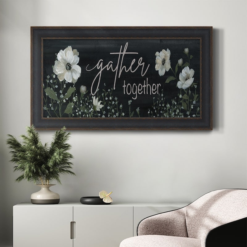 Gather Together Premium Framed Canvas- Ready to Hang