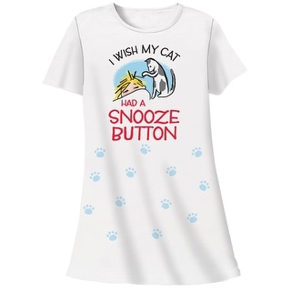 Top Product Reviews For Women S I Wish My Cat Had A Snooze Button