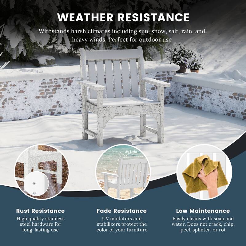 Laguna Poly Garden Arm Chair (Set of 4)