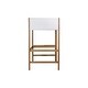 preview thumbnail 15 of 16, Rubber Wooden Twin Size Loft Bed with Desk,Kids Bed with Ladder,Teddy Fleece Fabric Upholstered