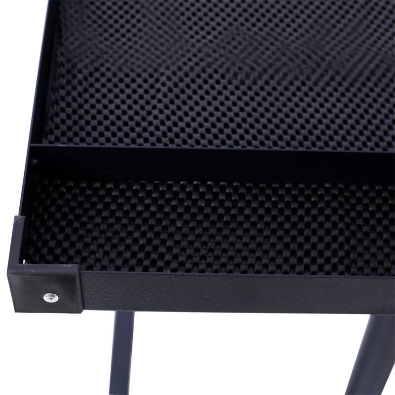 Portable Adjustable Tear Down Work Table with Drawer, Swivel Casters