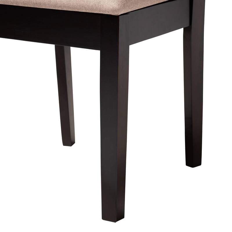 Kara Modern Wood 5-Piece Dining Set