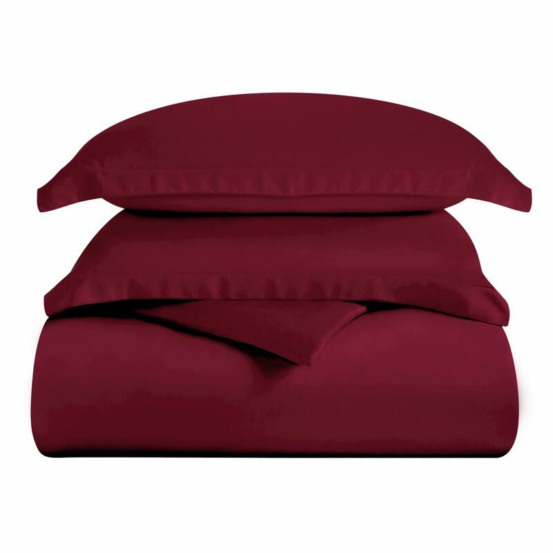 Superior Modal 300-Thread Count Solid Duvet Cover Set