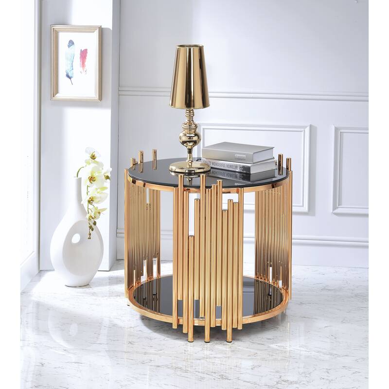 Tanquin Glass End Table