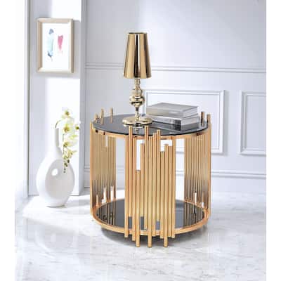 Tanquin Glass End Table