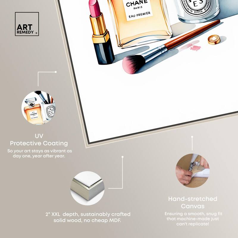 Bottle Beauty Canvas by Art Remedy