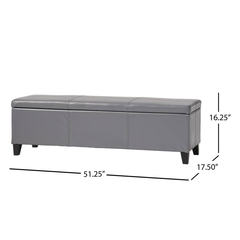 GLOUSTER V2 Storage Ottoman - Upholstered Practical Home Organization