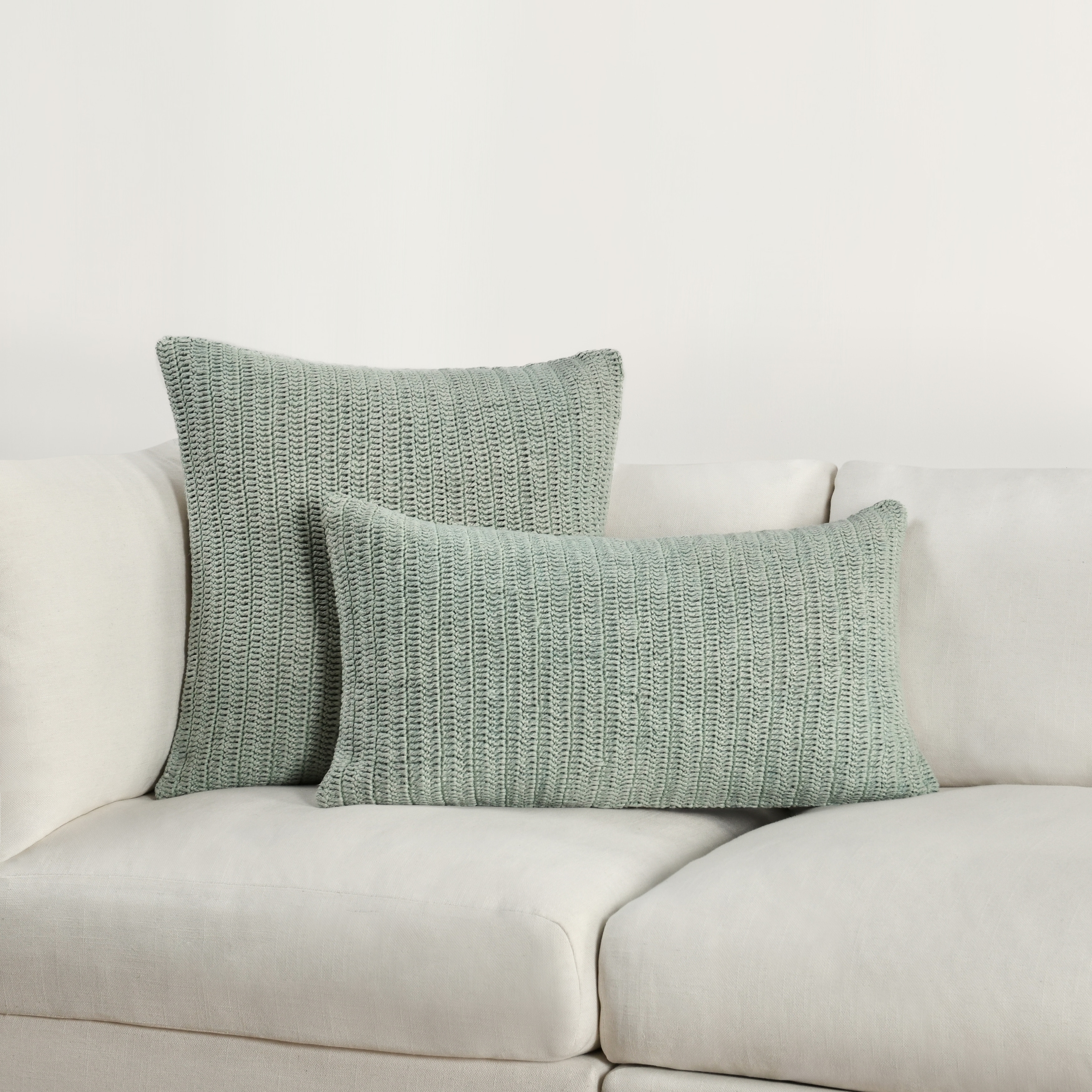 Kosas Home Marcie Knitted 22-inch Throw Pillow