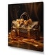 preview thumbnail 2 of 4, Designart "Lv Golden Opulence Bag" Fashion Wall Art Living Room