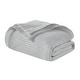 preview thumbnail 52 of 120, Madison Park Waffle Weave 100% Cotton Breathable Lightweight Blanket
