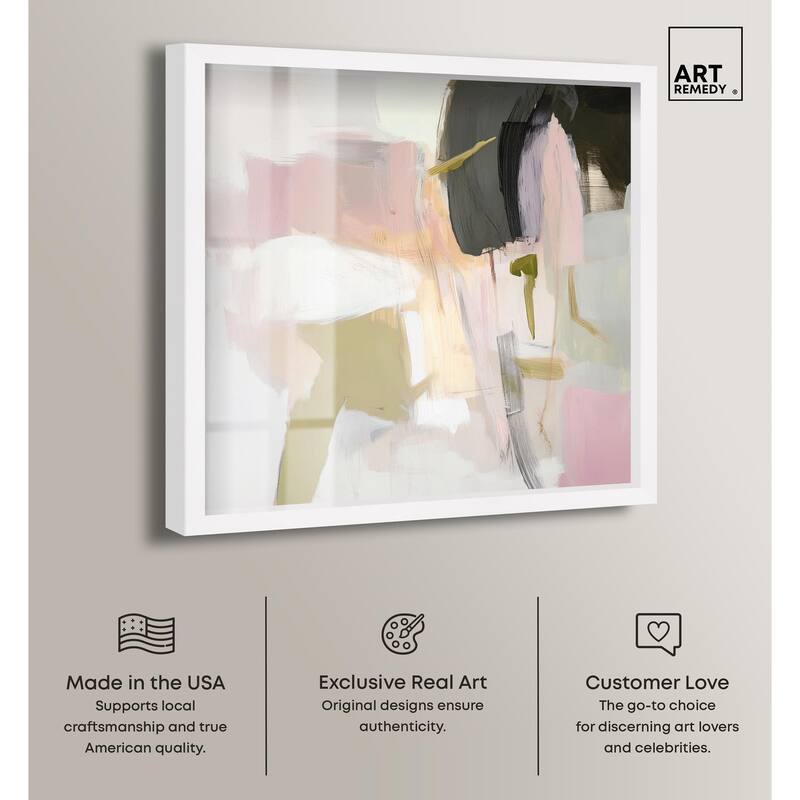 Dynamic Color IV Shadowbox by Art Remedy