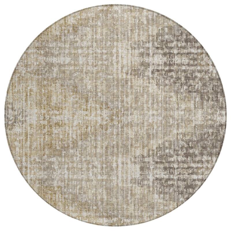HomeRoots Geometric Transitional Rectangle Outdoor Rug
