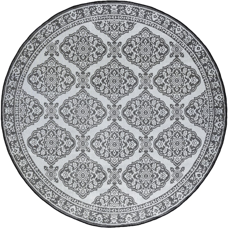 Vision French Country Floral Indoor/Outdoor Area Rug