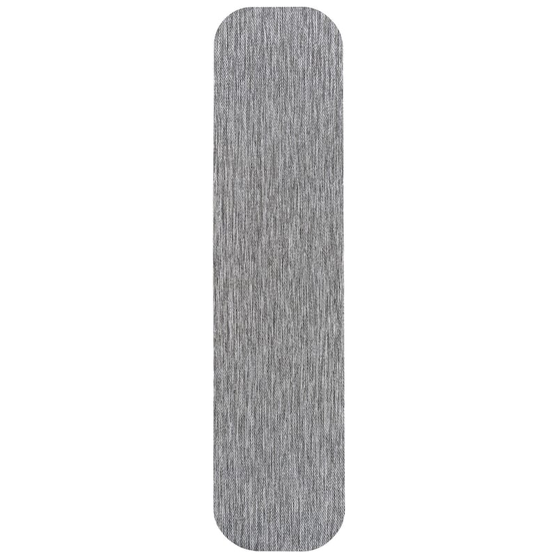 JONATHAN Y Miles Modern Minimalist Radius Corner Solid Indoor/Outdoor Shaped Area Rug